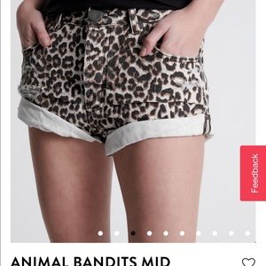 One teaspoon bandit short
